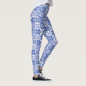 Portugiesische Leggings Azulejo-Fliesen im Stil vo (Rechts)