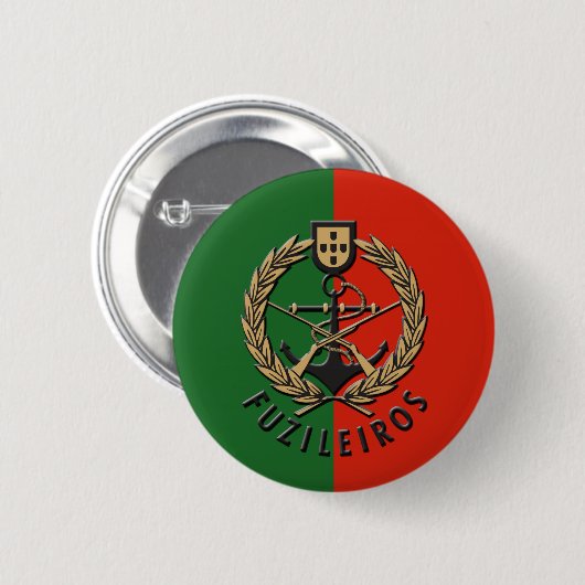 Portugiesische Marine "Fuzileiros" Button (Vorne & Hinten)