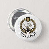 Portugiesische Marine-Marinesoldaten "Fuzileiros " Button (Vorne & Hinten)