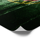 Portugiesische Mauer Poster (Ecke)