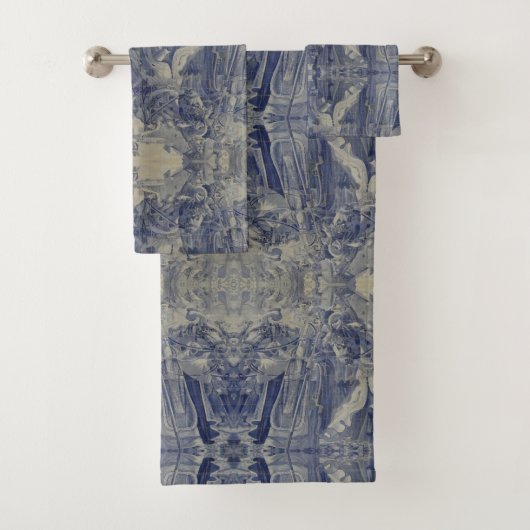 Portugiesische Muster Badhandtuch Set (Insitu)
