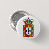 Portugiesische Muster Button (Vorne & Hinten)