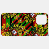 Portugiesische Muster Case-Mate iPhone Hülle (Rückseite (Horizontal))