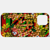 Portugiesische Muster Case-Mate iPhone Hülle (Rückseite (Horizontal))