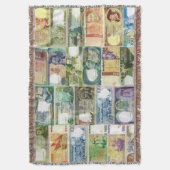 Portugiesische Muster Decke (Vorderseite Vertikal)