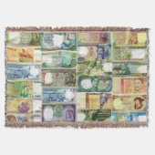 Portugiesische Muster Decke (Vorderseite)