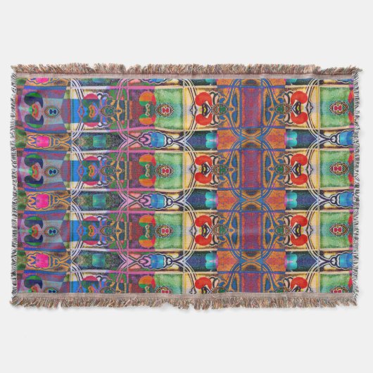 Portugiesische Muster Decke (Vorderseite)