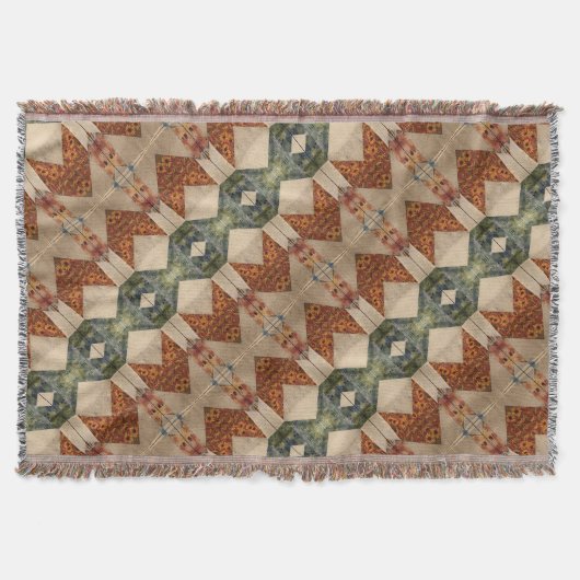 Portugiesische Muster Decke (Vorderseite)