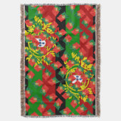 Portugiesische Muster Decke (Vorderseite Vertikal)