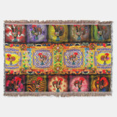 Portugiesische Muster Decke (Vorderseite)