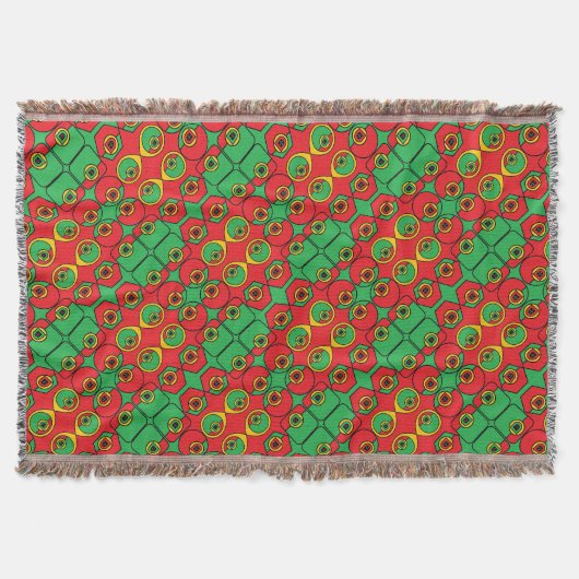 Portugiesische Muster Decke (Vorderseite)