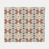 Portugiesische Muster Fleecedecke (Vorderseite (Horizontal))