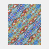 Portugiesische Muster Fleecedecke (Vorderseite)