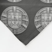 Portugiesische Muster Fleecedecke (Ecke)
