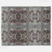 Portugiesische Muster Fleecedecke (Vorderseite (Horizontal))