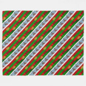 Portugiesische Muster Fleecedecke (Vorderseite (Horizontal))