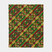 Portugiesische Muster Fleecedecke (Vorderseite)