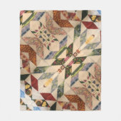 Portugiesische Muster Fleecedecke (Vorderseite)