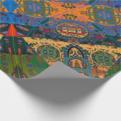 Portugiesische Muster Geschenkpapier (Ecke)