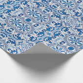 Portugiesische Muster Geschenkpapier (Ecke)