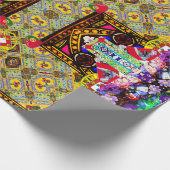 Portugiesische Muster Geschenkpapier (Ecke)