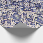 Portugiesische Muster Geschenkpapier (Ecke)