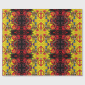 Portugiesische Muster Geschenkpapier (Flach)