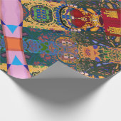 Portugiesische Muster Geschenkpapier (Ecke)