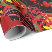 Portugiesische Muster Geschenkpapier (Rolleneckpunkt)