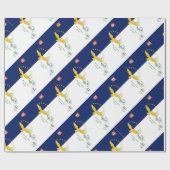 Portugiesische Muster Geschenkpapier (Flach)