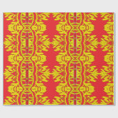 Portugiesische Muster Geschenkpapier (Flach)