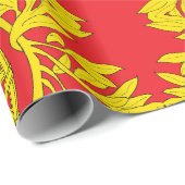 Portugiesische Muster Geschenkpapier (Rolleneckpunkt)