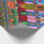 Portugiesische Muster Geschenkpapier (Ecke)
