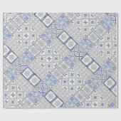 Portugiesische Muster Geschenkpapier (Flach)