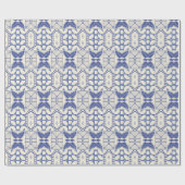 Portugiesische Muster Geschenkpapier (Flach)