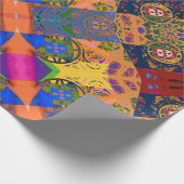 Portugiesische Muster Geschenkpapier (Ecke)