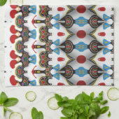 Portugiesische Muster Geschirrtuch (Gefaltet)