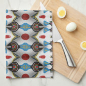 Portugiesische Muster Geschirrtuch (Viertel Falte)