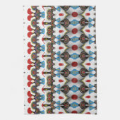 Portugiesische Muster Geschirrtuch (Vertikal)