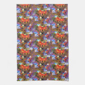 Portugiesische Muster Geschirrtuch (Vertikal)