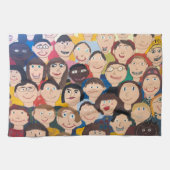 Portugiesische Muster Geschirrtuch (Horizontal)