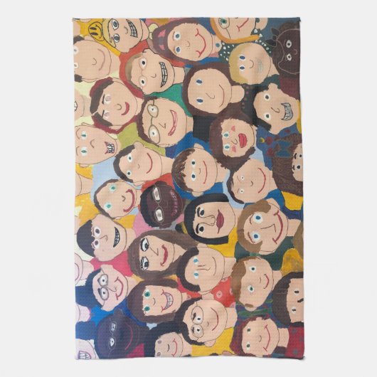 Portugiesische Muster Geschirrtuch (Vertikal)