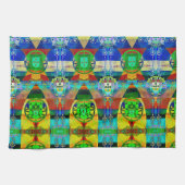 Portugiesische Muster Geschirrtuch (Horizontal)