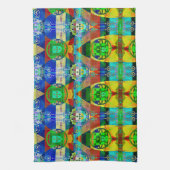 Portugiesische Muster Geschirrtuch (Vertikal)