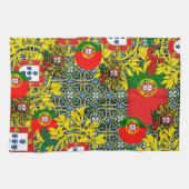 Portugiesische Muster Geschirrtuch (Horizontal)