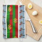 Portugiesische Muster Geschirrtuch (Viertel Falte)