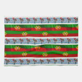 Portugiesische Muster Geschirrtuch (Horizontal)