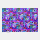 Portugiesische Muster Geschirrtuch (Horizontal)