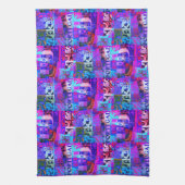 Portugiesische Muster Geschirrtuch (Vertikal)