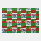 Portugiesische Muster Geschirrtuch (Horizontal)